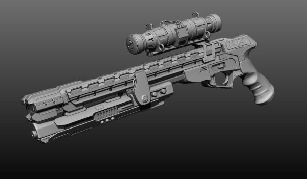 Sci-Fi Weapon