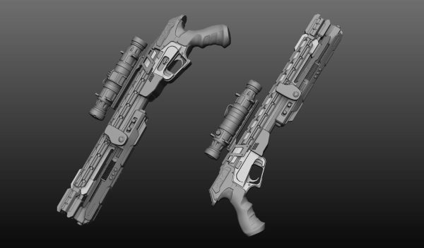 Sci-Fi Weapon