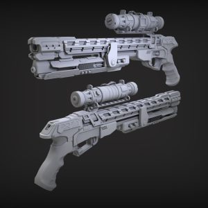 Sci-Fi Weapon