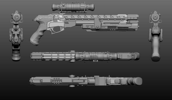 Sci-Fi Weapon