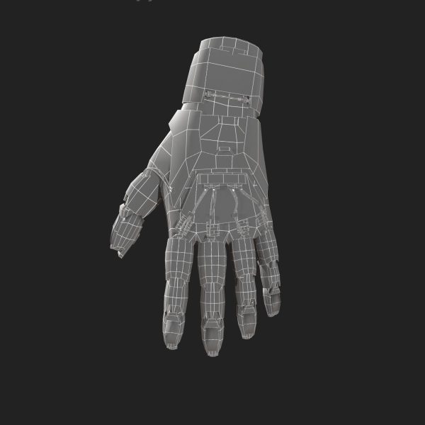 Scifi glove warior