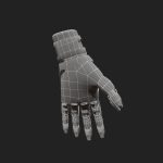 Scifi glove warior