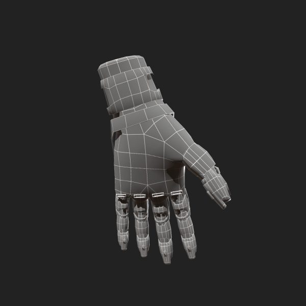 Scifi glove warior
