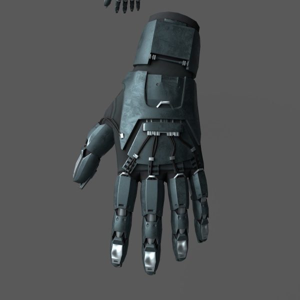 Scifi glove warior