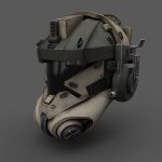 Scifi helmet ver 12