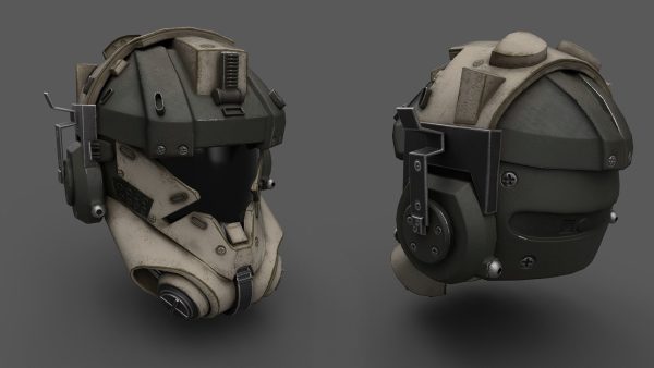 Scifi helmet ver 12