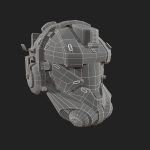 Scifi helmet ver 12