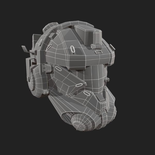 Scifi helmet ver 12