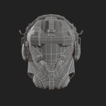 Scifi helmet ver 12