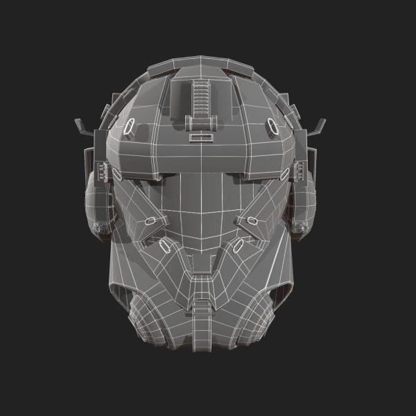 Scifi helmet ver 12