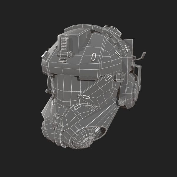 Scifi helmet ver 12