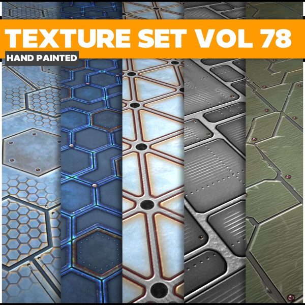 Scifi Vol 78 - Game PBR Textures