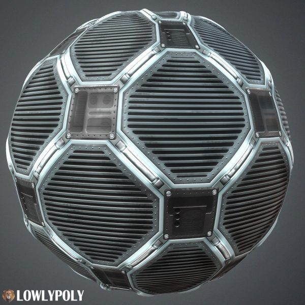 Scifi Vol 84 -  Game PBR Textures