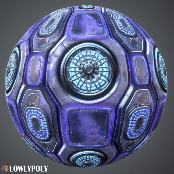 Scifi Vol 88 -  Game PBR Textures