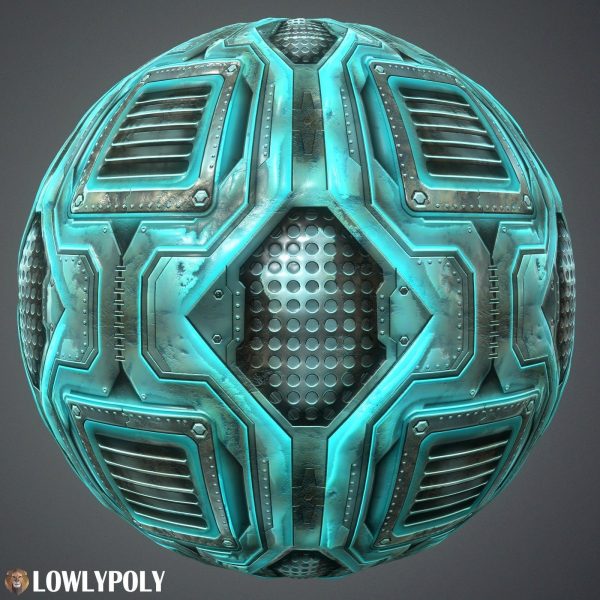 Scifi Vol 88 -  Game PBR Textures