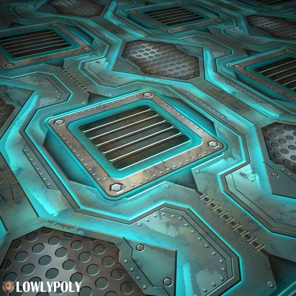 Scifi Vol 88 -  Game PBR Textures