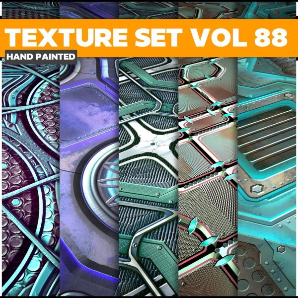 Scifi Vol 88 -  Game PBR Textures