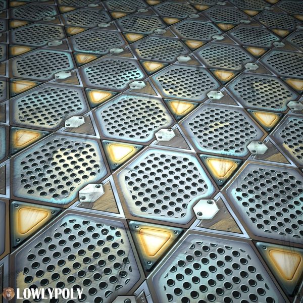 Scifi Vol 89 -  Game PBR Textures
