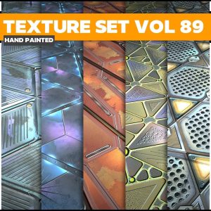 Scifi Vol 89 -  Game PBR Textures