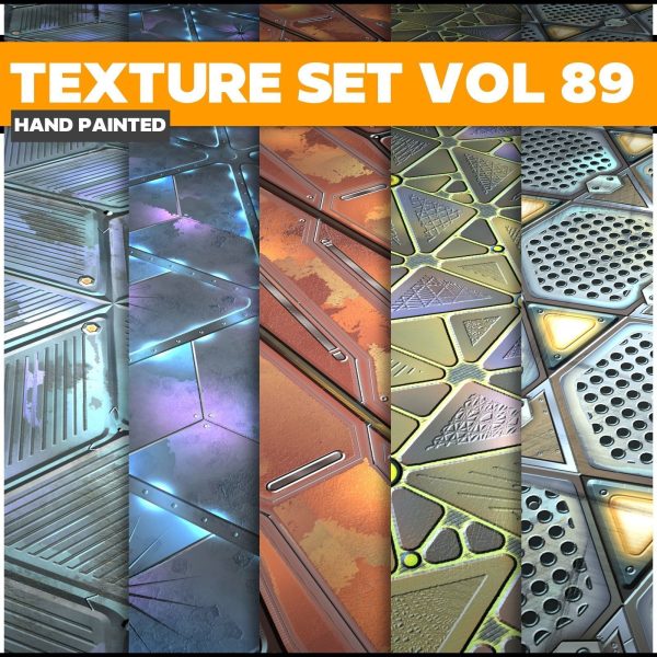 Scifi Vol 89 -  Game PBR Textures