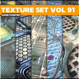 Scifi Vol 91 -  Game PBR Textures