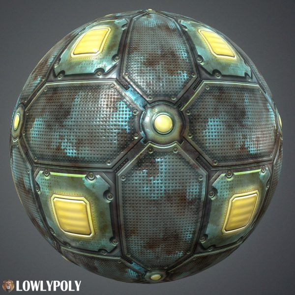 Scifi Vol 91 -  Game PBR Textures