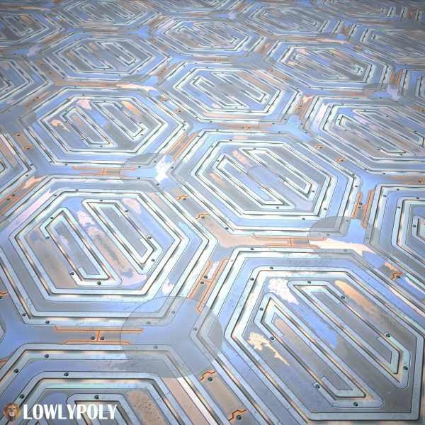 Scifi Vol 92 -  Game PBR Textures