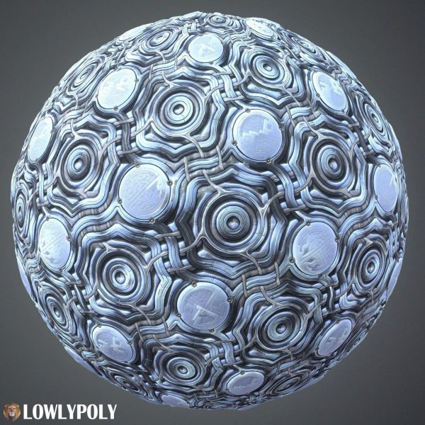Scifi Vol 92 -  Game PBR Textures