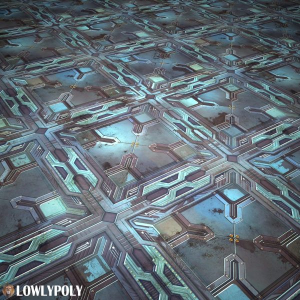 Scifi Vol 94 -  Game PBR Textures