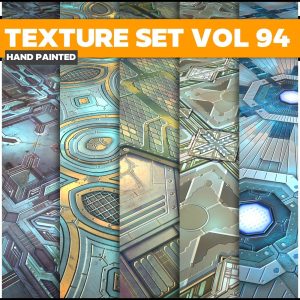 Scifi Vol 94 -  Game PBR Textures