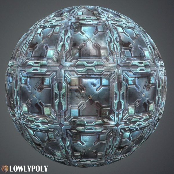 Scifi Vol 94 -  Game PBR Textures