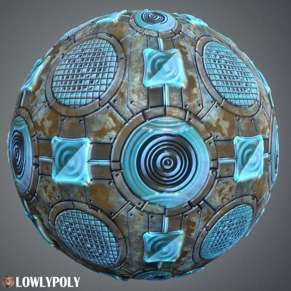 Scifi Vol 95  -  Game PBR Textures
