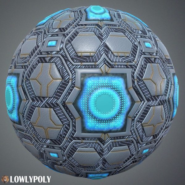 Scifi Vol 95  -  Game PBR Textures