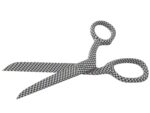 Scissors pair of