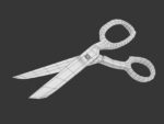 Scissors pair of