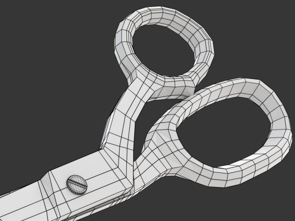 Scissors pair of