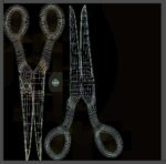 Scissors pair of