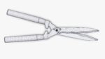 Scissors garden