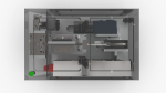 Screw One Output Two Feeder Machine