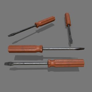 screwdriver-3d-model-low-poly-obj