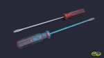 Screwdriver two screwdrivers