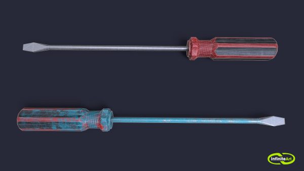 Screwdriver two screwdrivers