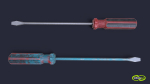 Screwdriver two screwdrivers