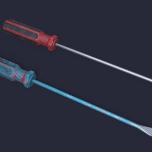 Screwdriver two screwdrivers