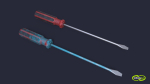 Screwdriver two screwdrivers