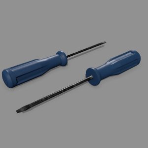 screwdriver-3d-model-low-poly-obj