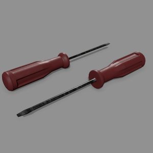 screwdriver-3d-model-low-poly-obj-fbx-blend