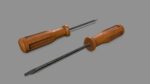 screwdriver wooden