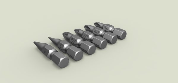 Screwdriver bit set