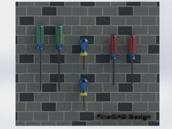 Screwdriver Set tool rack screwdrivers